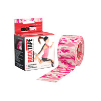 ROCKTAPE 5cm x 5m Tape (Pink Camouflage)