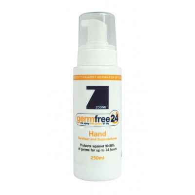 ZOONO Germfree 24 Hand Sanitiser 250ml