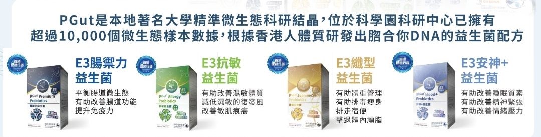  PGut益生菌限時7折優惠