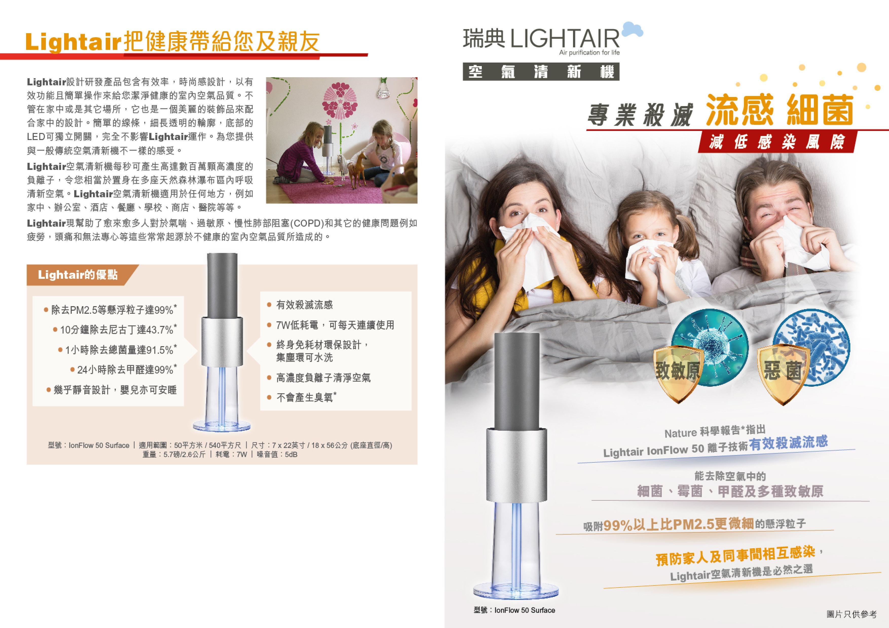 Lightair Leaflet